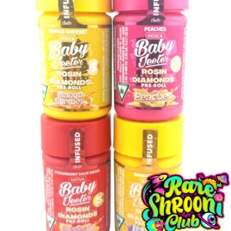 Baby Jeeter Rosin Enhanced 5-Pack Pre-Rolls **BANANA PEEL**
